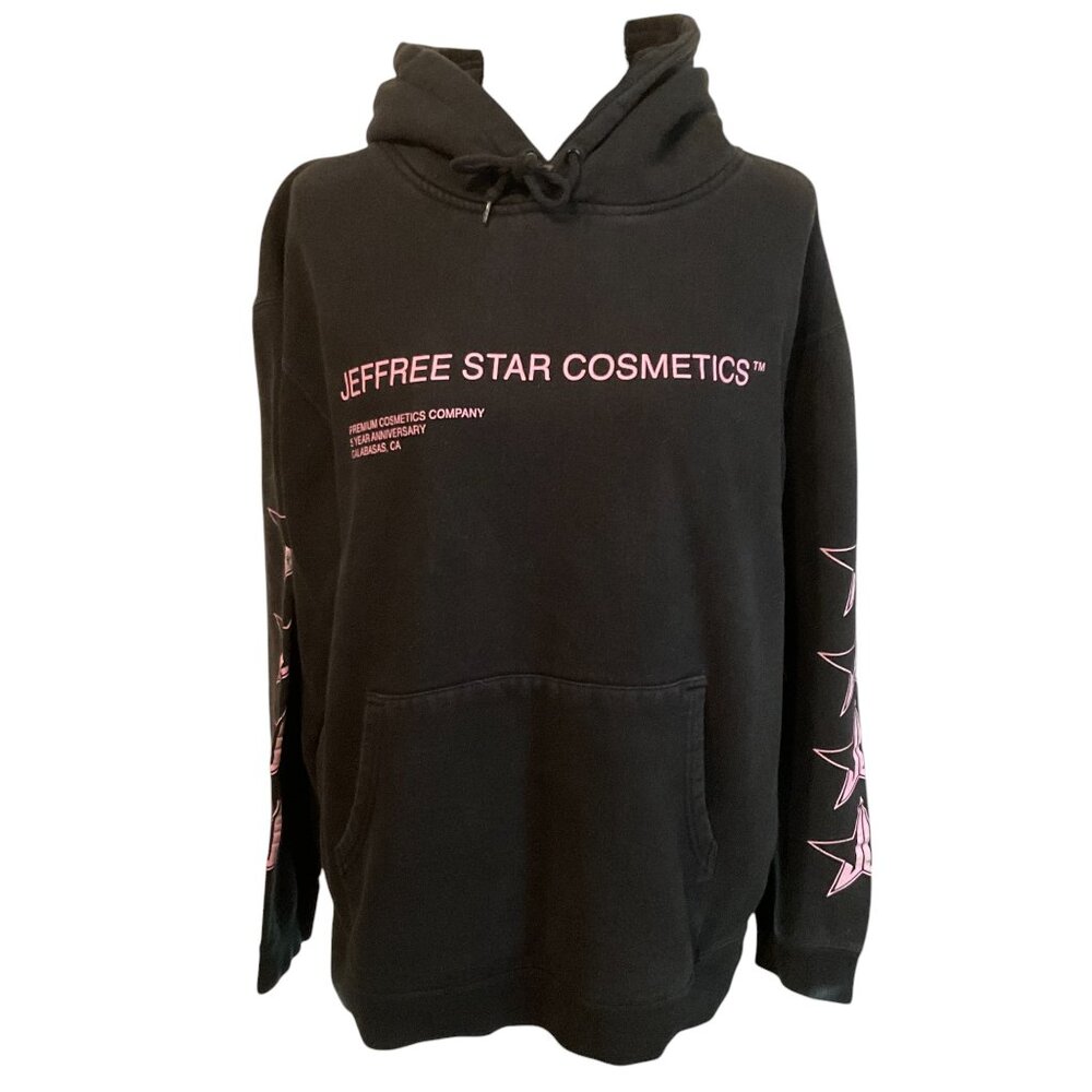 Jefferey Star Sweatshirt Hoodie Black Premium 5 year anniversary size L